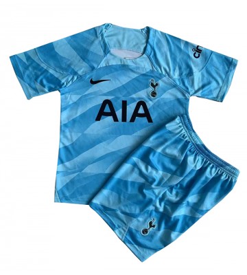 Lacne Dětský Futbalové dres Tottenham Hotspur Brankarsky  2023-24 Krátky Rukáv - Domáci (+ trenírky)